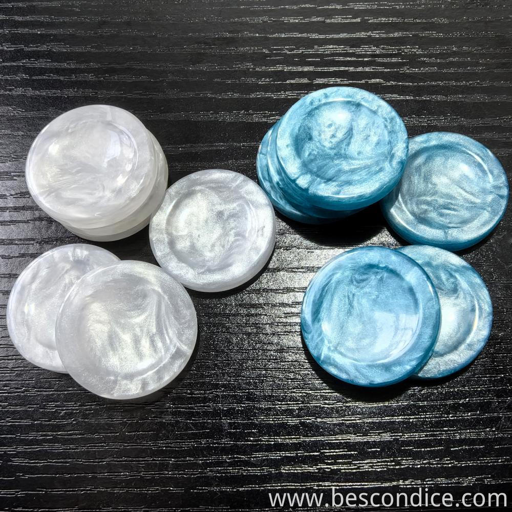 Pearl Design Backgammon Chips